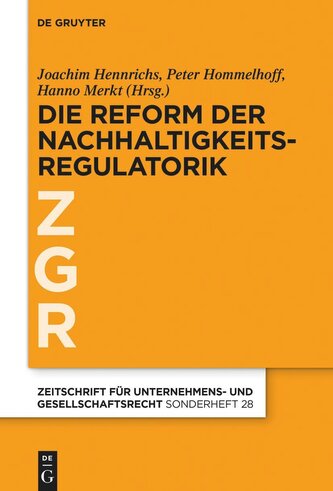 Zur Revision der EU-Nachhaltigkeitsregulatorik