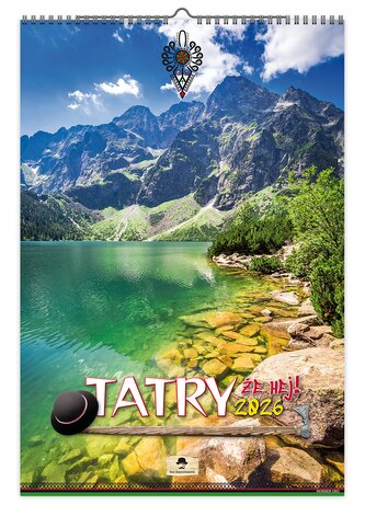 Kalendarz 2026 A3 ścienny jednostronny Tatry