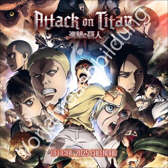 Attack on Titan Broschurkalender 2026