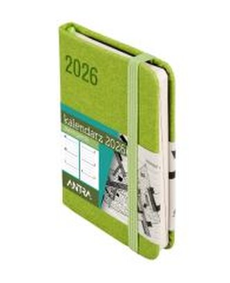 Kalendarz 2026 A7 Awangarda TDW zielony