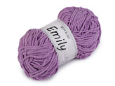 Pletací žinylková příze Emily 100 g - 1 ks - 25 fialová lila