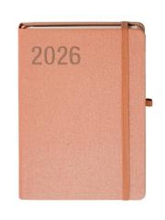 Kalendarz 2026 A5 Sakura miedziany TDW