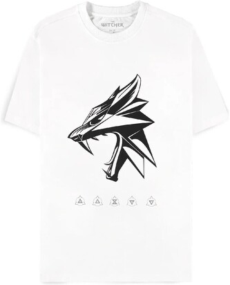 Tričko The Witcher - Wolf Head S