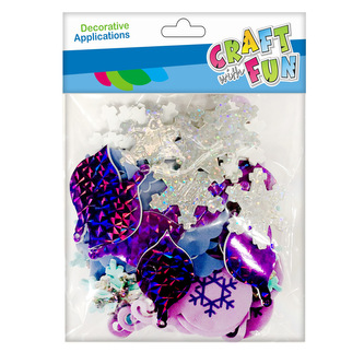 Ozdoba dekoracyjna samoprzylepna Boże Narodzenie Las CRAFT WITH FUN 463721 Ozdoba dekoracyjna samoprzylepna Boże Narodzenie Las CRAFT WITH FUN 463721