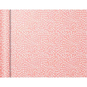 Balicí papír Tiny Roll Hearts - 80g, 5x0,35m