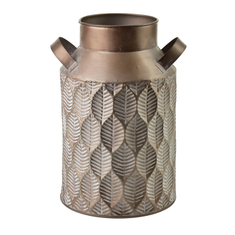 MARINA DARK Kanka dekoracyjna 11x17x27cm liście