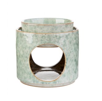 Aromalampička | SOLETO | keramická zelená | 9x9x10 cm | 888699