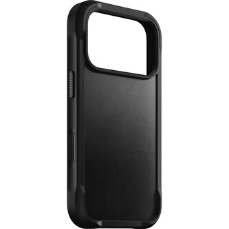 Nomad Rugged Leather Case, black (Horween) - iPhone 2025 Pro
