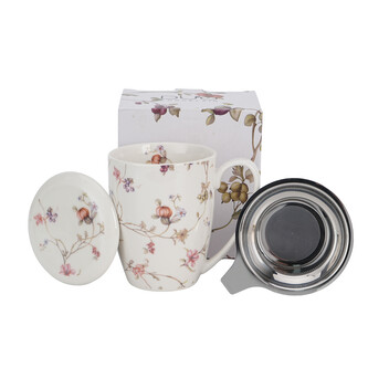 Kubek z zaparzaczem ze stali nierdzewnej SAFA