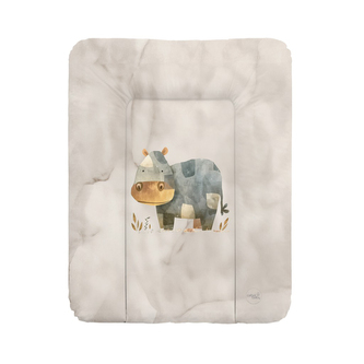 CEBA BABY Podložka přebalovací měkká (50x70) Basic Cosy Hippo