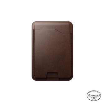 Nomad Leather Mag Wallet with Find My Tracking, brown