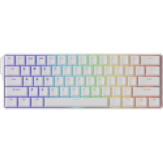 Akko MonsGeek FUN60 Ultra-ST bezdrátová herní klávesnice (US) bílá