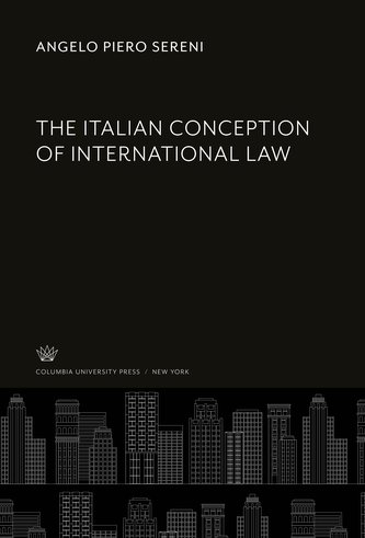 The Italian Conception of International Law