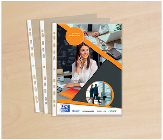 Koszulki na katalogi A4 90mi szeroka, 50szt., Oxford