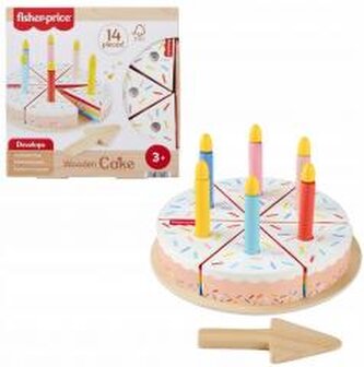 Fisher-Price Drewniany tort urodzinowy