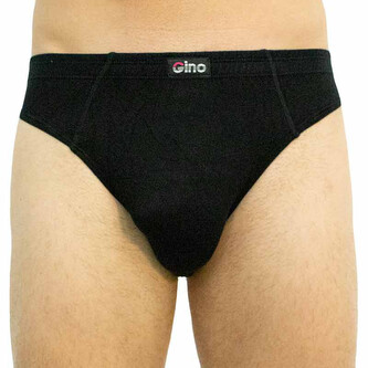 Pánské slipy Gino černé (70058) L