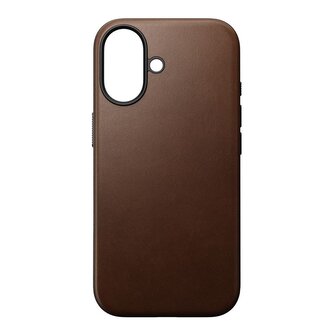 Nomad Modern Leather Case, brown - iPhone 2025
