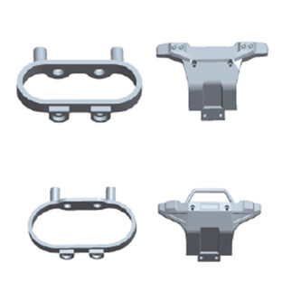 DF models Sada přední/zadní nárazník pro 3122