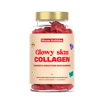 Bloom Robbins Glowy skin collagen - gumové bonbony pro záživou pleť 40 ks