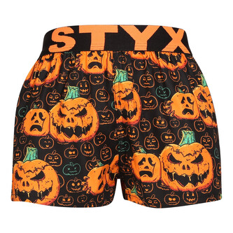 Dětské trenky Styx art sportovní guma Halloween dýně (BJ1755) 6-8 let Dětské trenky Styx art sportovní guma Halloween dýně (BJ1755) 6-8 let