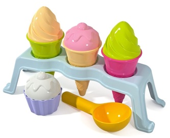 Androni Tvořítka na písek - zmrzlina ve stojánku