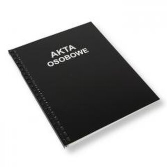 Teczka Akta osobowe T1 czarna