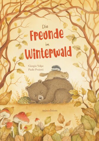 Die Freunde im Winterwald