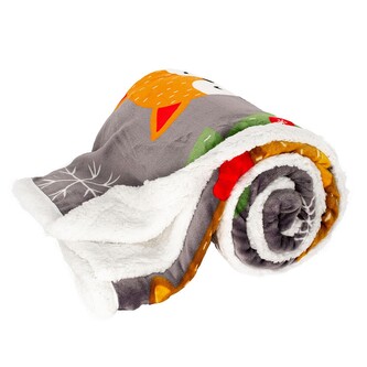 ARÔME HOME Deka 150 x 200 cm, s beránkem, mikroflanel, 460 GSM