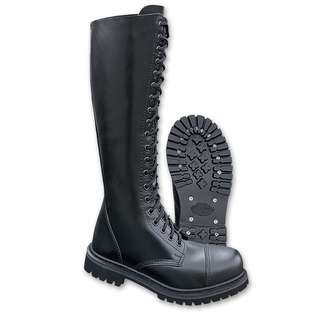 Boty Brandit Phantom Boots 20-dírkové - černé, 13