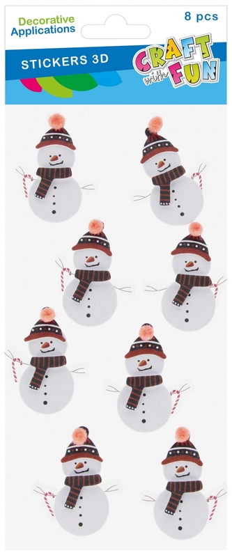 NAKLEJ BN BALWANKI 3D 8SZT CF PBH 12/144