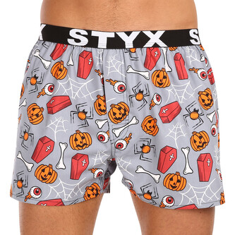Pánské trenky Styx art sportovní guma Halloween rakve (B1752) XXL Pánské trenky Styx art sportovní guma Halloween rakve (B1752) XXL