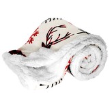 ARÔME HOME Deka 150 x 200 cm, s beránkem, mikroflanel, 460 GSM