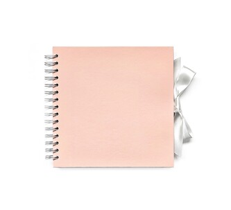 Album fotograficzny do zdobienia 205x205mm 35k. różowy satynowy, Galeria Papieru