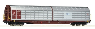 Roco Čtyřnápravový vagón s posuvnými stěnami, ČD Cargo – 6600167