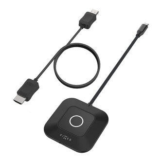 FIXED AirLink bezdrátový HDMI adaptér, 100W, PD 3.0, černý