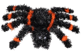 Dekorace pavouk 33x23 cm na zavěšení