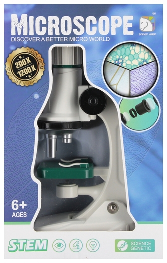 Mikroskop z akcesoriami MEGA CREATIVE 544417