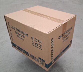 Woreczki strunowe 200x200 Q50 Perfect 100szt. z recyklingu, ProtectMedical