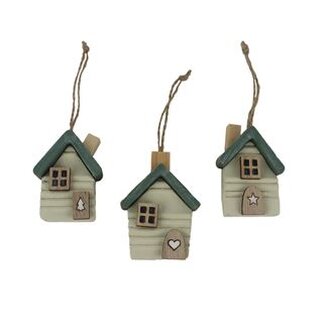 Domeček k zavěšení, 3 ks D7557-015