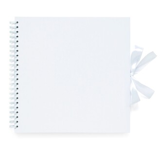 Album fotograficzny do zdobienia 305x305mm 35k. biały, Galeria Papieru