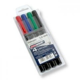 Marker do folii 3.0mm 4 kolory