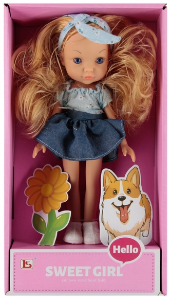 Lalka 23cm z akcesoriami MEGA CREATIVE 545069