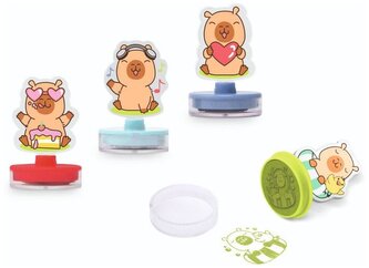 Pieczątka samotuszująca akrylowa Kapibara, Trendhaus