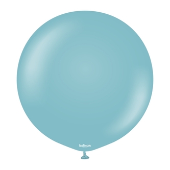 Balonek modrý, Retro Blue Glass 90 cm/36"