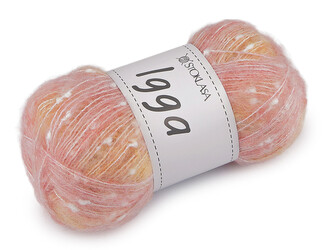 Pletací příze Igga 100 g - 1 ks - 1 pudrová žlutá