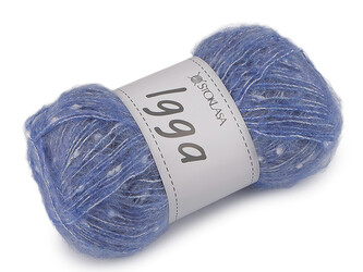 Pletací příze Igga 100 g - 1 ks - 5 modrá