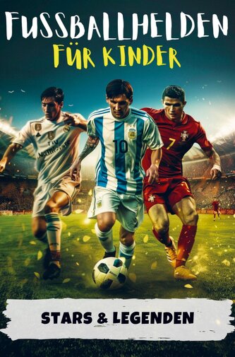 Fußballhelden für Kinder | Erfolgsgeschichten von Fußballstars & Legenden (Ronaldo, Messi, Mbappé & Co.)