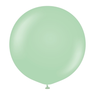 Balonek zelený, Macaron Green 90 cm/36"