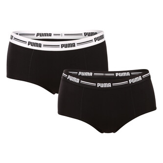 2PACK dámské kalhotky Puma černé (603033001 200) M