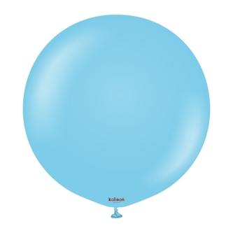 Balonek světle modrý, Standard Baby Blue - 90 cm/36"